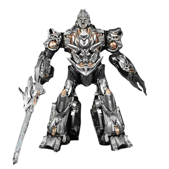 Voyager Class Movie 1 Megatron Action Figure ,Alloy Deformation Robot,Collectible 2-in-1 Transforming Robot,Multicolor