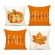 thumbnail image 1 of Yuarrent 4 pack/lote de materiales para funda de almohada decorativa lujosa, funda de cojín Decoración del hogar Halloween-12, 1 of 6