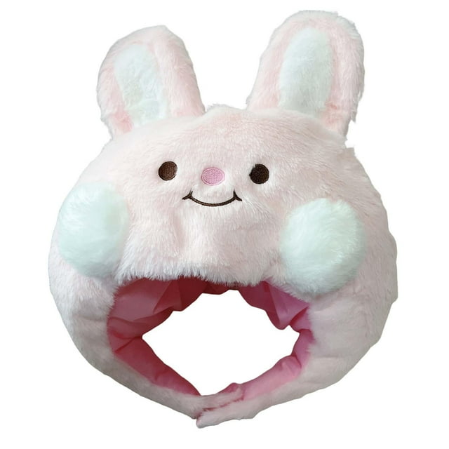 Sombrero de conejo Yuyangstore Sombrero de peluche de conejo para adultos invierno accesorios para fotos