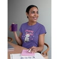 thumbnail image 2 of Mothers Day Cat And Kitten Shaped T-Shirt Women -Image by Shutterstock, Female 3X-Large, 2 of 4