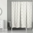 thumbnail image 2 of Creative Products Rustic Tile Pattern 4 71x74 Shower Curtain, 2 of 2