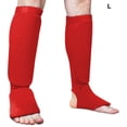 thumbnail image 3 of Advancent Protector de piernas de Taekwondo, pegatina transpirable para adultos y niños, equipo de protección ligero, equipo de Karate de boxeo lavable Boxeo Rojo L Advancent OD032299-06, 3 of 6