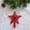 Red-Small, variant on Christmas Tree Topper - Large Glittering Gold Hollow Star for a Sparkling and Festive Tree Finish