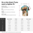 thumbnail image 5 of Honeii 's Funny Swimming Chihuahua for men's short-sleeved button-up collared shirt featuring a pocket, perfect for beach vacations, and travel adventures., 5 of 5