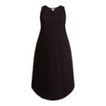 thumbnail image 2 of Terra & Sky Women's Plus Size Cotton Tank Dress, Sizes 0X-5X, 2 of 4