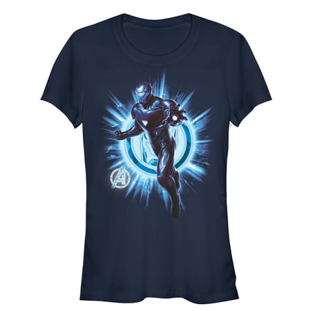 Marvel Juniors' Avengers: Endgame Iron Man Star Logo T-Shirt