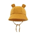 thumbnail image 2 of Baby Toddler Sun Bucket Hats Wide Brim Beach Hats Infants Girls Cap Sun Protection Summer Kid Hat, 2 of 2