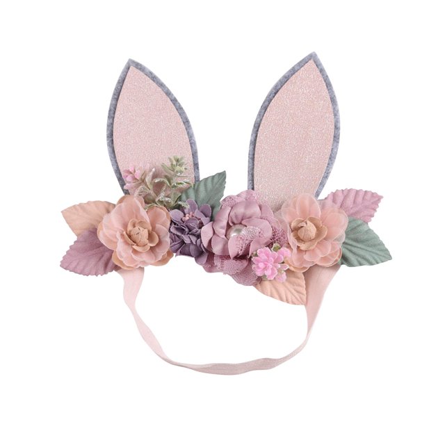 Sombreros para ,Accesorio de fotografía con diadema de orejas de conejo anchas para bebé,Accesorio para el cabello con orejas de conejo para bebés y pequeños,Corona de Estilo B Yuyangstore Sombreros para niños