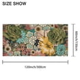 thumbnail image 3 of Rectangle Table Cloth, Waterproof Heavy Duty Vinyl Tablecloths, Wipeable Washable Table Cover Floral Rustic Seasonal Table Cover for Party Picnic Dinner Decor (Boho, 60" X 120"), 3 of 7