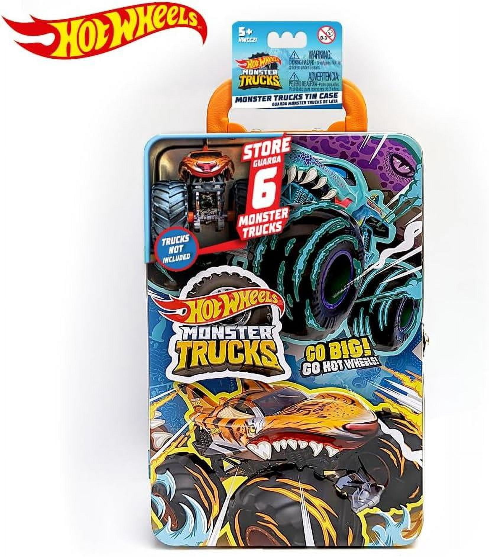 Hot Wheels Monster Trucks Storage Carry Case
