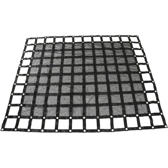 netuera Heavy Duty Pickup Truck Cargo Net MGN-100 Standard Bed 8'×6.75' Black