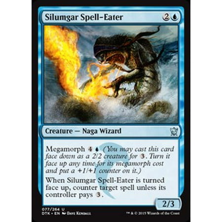 MtG Dragons of Tarkir Silumgar Spell-Eater [Foil] (Best Counter Spells Mtg)