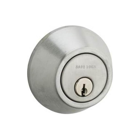 Safelock SD9102-26D UL Single Cylinder Deadbolt Satin Chrome Finish