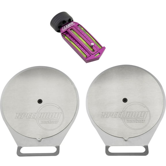 Aluminum Turn Plates and Magnetic Cast/Camber Gauge