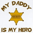 thumbnail image 2 of CafePress - Deputy Hero Infant Bodysuit - Baby Light Bodysuit, Size Newborn - 24 Months, 2 of 4