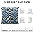 thumbnail image 5 of ARISTURING  Throw Pillow Covers, Geometric Diamonds Navy Decorative Throw Pillow Cases for Sofa,, 5 of 5