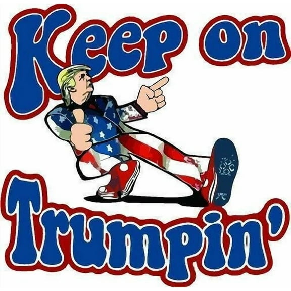 2 Sticker Pack Keep On Trumpin Maga Trump 2024 Sticker Decal Vintage