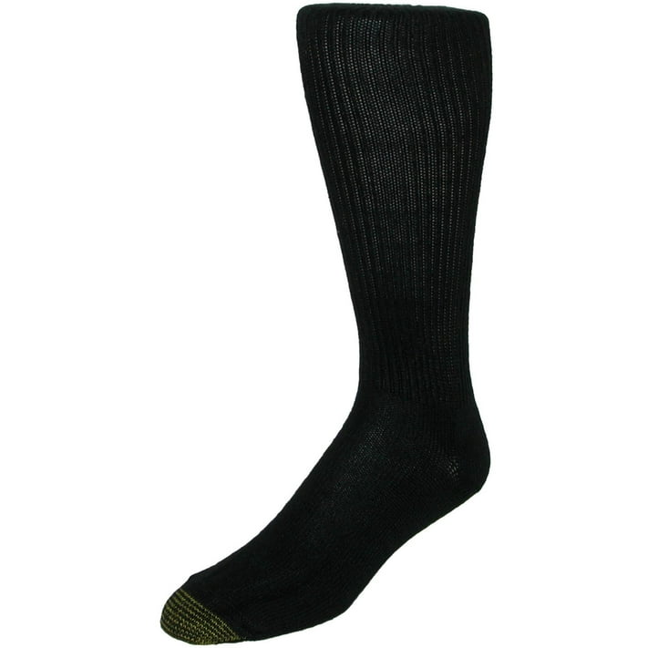 Gold Toe Men's Fluffies Crew Socks, 3 Pack