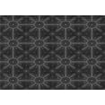 thumbnail image 1 of Ahgly Company Machine Washable Indoor Rectangle Transitional Midnight Gray Area Rugs, 2' x 3', 1 of 7