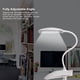 thumbnail image 2 of Lámpara de lectura LED - Lámpara de mesa recargable con clip y cable USB, color blanco, 2 of 5
