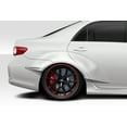 thumbnail image 1 of 2009-2010 Toyota Corolla Duraflex CPR Rear Fender Flares - 6 Piece, 1 of 3