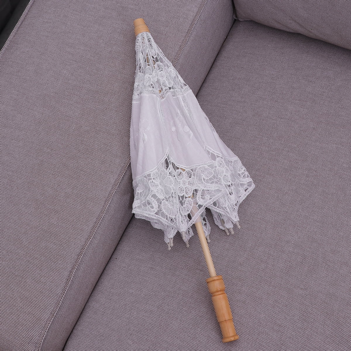 3 Count Style Parasol Handmade Umbrella Child Miss Size 2 White