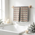 thumbnail image 5 of 2 Pack Christmas Kitchen Towels, Bells Christmas Hand Towels, Soft Absorbent Holiday Dish Towels for Bathroom Kitchen Decor, Xmas Gift, 15.7 x 23.6 inch, 5 of 6