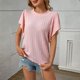 thumbnail image 3 of Usted Es Más Que un Puntaje de Prueba Capa de Camisa de Manga Corta con Ruffles, Estampado Cuello Redondo Blusa Casual, 3 of 6