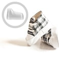 thumbnail image 3 of WORGEOUS 10pcs Modelos de pies de bebé transparentes de bebé Modelo de pie Molde de zapato de calcetín de bebé, 3 of 8