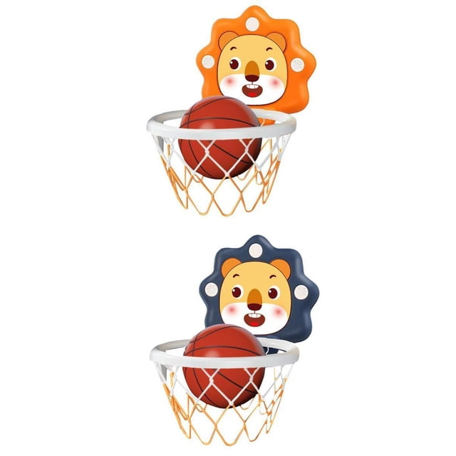 Juego De Aro De Baloncesto Ajustable Sunnimix 2 Piezas Para Adolescentes y Niños