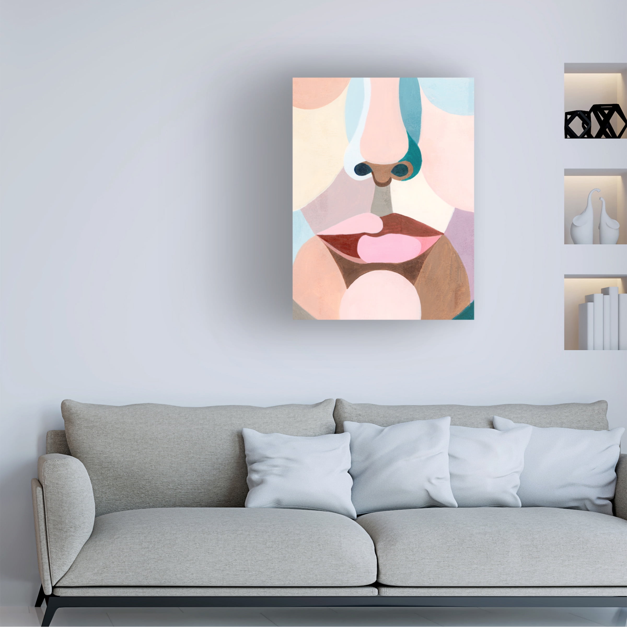 Grace Popp 'Delicate Features II' Canvas Art