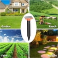 thumbnail image 5 of Repelente Solar de , Repelente de Ratones Ultrasónico y con Energía Solar, Impermeable para Césped, Patio y Jardín, 4 Piezas, 5 of 5