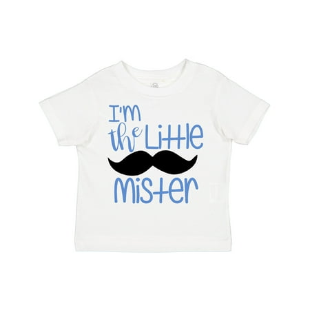 

Inktastic I m the Little Mister with Mustache Boys Toddler T-Shirt