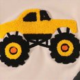 thumbnail image 5 of Kaprioy Toddler Boys Clothes Summer Outfit Sets Cute Tractor Embroidered Printed Short Sleeve Tops T Shirt Pockets Shorts Knit Clothes Set Boys Summer Clothing Set, 5 of 7