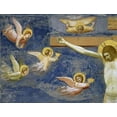 thumbnail image 2 of Giotto 18x15 Gold Ornate Wood Framed with Double Matting Museum Art Print Titled - Crucifixion - Detail, 2 of 4