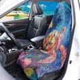 thumbnail image 3 of Binienty Sea Turtle Waterproof Sweat Towel Car Seat Cover For Post Gym Beach Yoga Anti-Slip Washable Car Seat Protector for Sedan Van Truck, 3 of 8