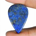 thumbnail image 2 of 31.70Cts Elegant Natural Blue Lapis Lazuli Pear Cabochon Loose Gemstone G7, 2 of 2