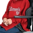 thumbnail image 5 of Men's G-III Sports by Carl Banks Red Washington Nationals Adaptive Lockup Fleece Hoodie, 5 of 7
