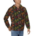 thumbnail image 4 of Zip Up Hoodies for Men - Exotic Gecko Lizard Colorful Long Sleeve Comfrt Men'S Fashion Hoodies & Sweatshirts, Jackets for Men Hoodies Pullover Clothing Clothes with Pouch, 4 of 5