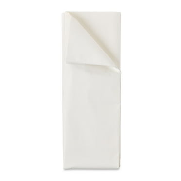 Hello Hobby White Tissue Paper Squares, 20" x 20", 8 Sheets