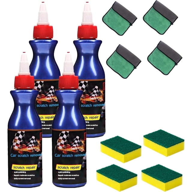 Splendid Car Scratch Repair, Splendid Car Repair, Splendid Scratch Repair, Nuevo removedor de rayones para vehículos, Kit removedor de rayones para autos con toallita y esponja