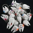 thumbnail image 5 of 40 pcs Keychain Key Ring Hang Tooth Shape Cute Dental Gift, 5 of 8