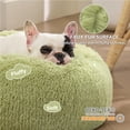 thumbnail image 2 of Cama para perros Bedsure Calming Donut, lavable para perros pequeños, color verde, 2 of 7