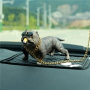 Funny Bully Pitbull Resin Dog Car Interior Decoration Automobiles Accessories