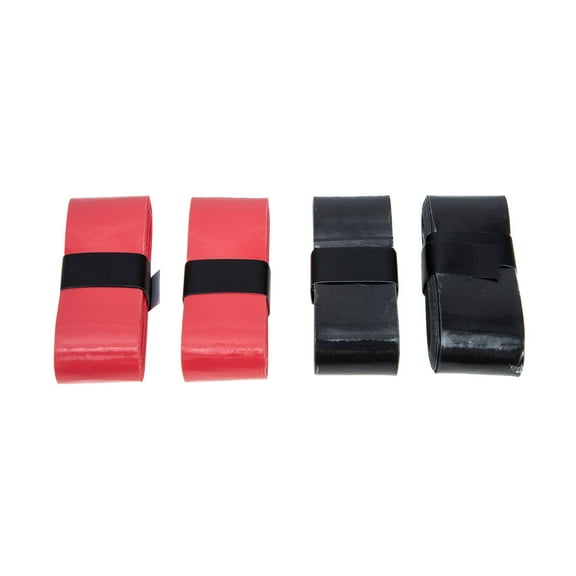 IDEANATEGRATE PU Covers for Drumstick 4Pcs Red Cylindrical Shape for Drum Players