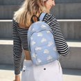 thumbnail image 5 of Rocae Cute Poodle Dog for Canvas College Laptop Backpack for Men Women-Medium, 5 of 5
