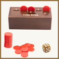 thumbnail image 3 of Juego de madera Extguds de Toy Game con 50 monedas y 1 dado, 3 of 6
