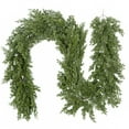 thumbnail image 2 of 6.6ft Christmas Garland 2025, Handmade Artificial Cedar Pine Garland 148 Tips, Thick Green Fireplace Mantel Staircase Railing Decorations for Indoor Outdoor Holiday Winter Decor Green B, 2 of 8