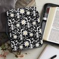 thumbnail image 6 of HELLHERO White Daisies Bible Covers Top Handle for Church Outdoor Study Prayer, PU Leather Protective Church Bible Bag, 6 of 12