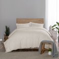 thumbnail image 1 of Vue Lark solid 3 piece Duvet Cover set, 1 of 4